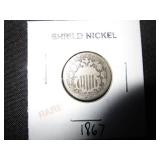 1867 Shield Nickle