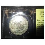 4 Mexican "Un Peso" 10% Silver