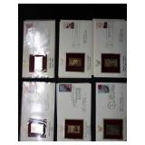 6 1st Day of Issue Stamps