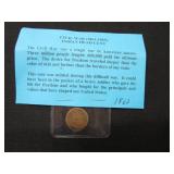 1859, 1862 and 1864 I.H. Cents