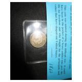 1859, 1862 and 1864 I.H. Cents