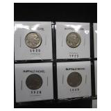 14 Buffalo Nickels