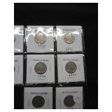 14 Buffalo Nickels