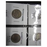 14 Buffalo Nickels