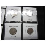 14 Buffalo Nickels