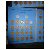 Collection of Lincoln Pennies (some are steel)