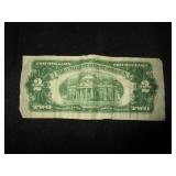 $2 Bills- Series 1953, 1976, 1953, 1928, $1 Bills- Both 1957