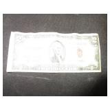 $2 Bills- Series 1953, 1976, 1953, 1928, $1 Bills- Both 1957