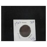 Indian Head Pennies- 1891, 1902, 1906,1907,1908, 1899, Buffalo Nickel