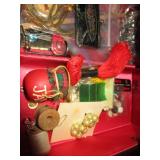 Old Jewelry Box With Jewelry Inside