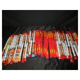 40 Pieces of Long Beef Jerky: Teriyaki, Original, Hot&Spicy, Mild, Bacon&Cheddar
