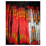 40 Pieces of Long Beef Jerky: Teriyaki, Original, Hot&Spicy, Mild, Bacon&Cheddar