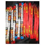 40 Pieces of Long Beef Jerky: Teriyaki, Original, Hot&Spicy, Mild, Bacon&Cheddar