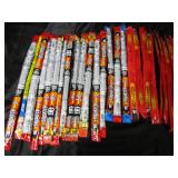 40 Pieces of Long Beef Jerky: Teriyaki, Original, Hot&Spicy, Mild, Bacon&Cheddar