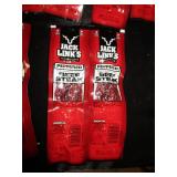 Total 0f 30 : Peppered, Siracha, Jalapeno, Teriyaki, Hickory Smoked bags of beef jerky. Plus peppered, garlic, sweet&hot jerky sticks