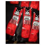 Total 0f 30 : Peppered, Siracha, Jalapeno, Teriyaki, Hickory Smoked bags of beef jerky. Plus peppered, garlic, sweet&hot jerky sticks