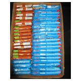 42 Bars, combination of Snickers Crispers and Snickers Hazelnut