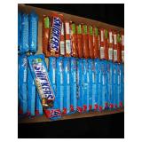 42 Bars, combination of Snickers Crispers and Snickers Hazelnut