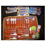 42 Bars, combination of Snickers Crispers and Snickers Hazelnut and Snickers Almond ( King Size- 2 Bars in each)