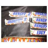 42 Bars, combination of Snickers Crispers and Snickers Hazelnut and Snickers Almond ( King Size- 2 Bars in each)