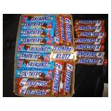 42 Bars, combination of Snickers Crispers and Snickers Hazelnut and Snickers Almond ( King Size- 2 Bars in Some)