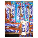 42 Bars, combination of Snickers Crispers and Snickers Hazelnut and Snickers Almond ( King Size- 2 Bars in Some)