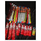 40 Various Beef Jerky Sticks Various Flavors: Hot&Spicy, Mild, Original Plus More!!