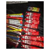 40 Various Beef Jerky Sticks Various Flavors: Hot&Spicy, Mild, Original Plus More!!