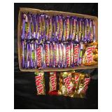 40 Various Twix; Twix Unwrapped Bites, Twix w dark Chocolate