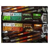 40 Hershey Cookie Layer crunch two kinds - Caramel and Mint KING SIZE