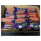 40 Various size and flavor of TWIX Bars