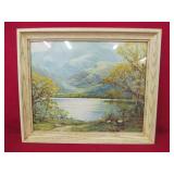 vintage "Pastoral" print