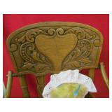 antique high chair
