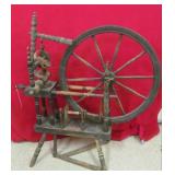 vintage spinning wheel