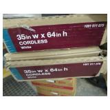 Lot of 6 Assorted Shades & Blinds...