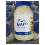 2 Cases of 12(24) Nice! Mayonnaise ...