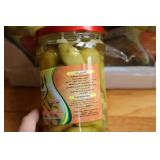 Green Pepper Pickles in Brine, case...