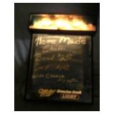 Miller Light Genuine Draft - Back Light Menu Board