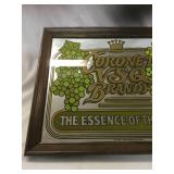 Antique Cornet VSQ Brandy Mirror