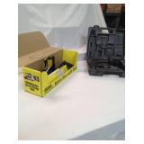 Bathroom and Kitchen Hardware - Miter box with Saw - Craftsman Drill - and Garage items