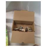 Bathroom and Kitchen Hardware - Miter box with Saw - Craftsman Drill - and Garage items