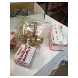 Bathroom and Kitchen Hardware - Miter box with Saw - Craftsman Drill - and Garage items