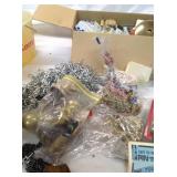 Bathroom and Kitchen Hardware - Miter box with Saw - Craftsman Drill - and Garage items