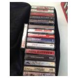 Box of Small Antique Wheels - Power cords, Some ends cut off, 2 Step Stools,