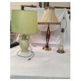 6 Lamps - two matching, other 4 are all different