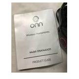 Onn Wireless headset, And Logic Tec Speakers, Car/Auto 6 disc Changer