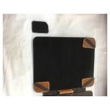 Two - New - Canyon Outback Leather and Canvas Adjustable Tablet Case