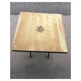 2 vintage wooden tables