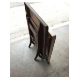 2 vintage wooden tables