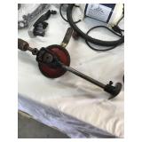 2012 Equinox mirror and handles air pump and drill, jack